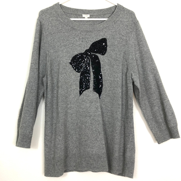 J. Crew Sweaters - J Crew Stretchy Wool Holiday Sweater
